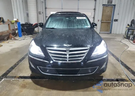 2012 Hyundai Genesis 5.0L from USA, damaged, VIN KMHGC4DH6CU159675